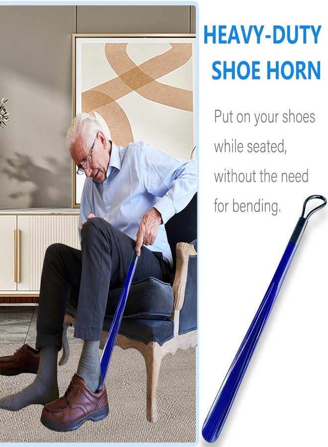 Nourislif 7 in 1 Hip Knee Replacement Kit - Grabber, Sock Aids, Long Shoehorn & Dressing Stick, Leg Strip, Extendable Back Scratcher, Loofah Scrubber for Hip Replacement, Knee or Back Surgery - Image 5