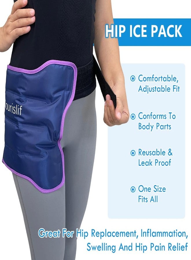 Nourislif 7 in 1 Hip Knee Replacement Kit - Grabber, Sock Aids, Long Shoehorn & Dressing Stick, Leg Strip, Extendable Back Scratcher, Loofah Scrubber for Hip Replacement, Knee or Back Surgery - Image 2