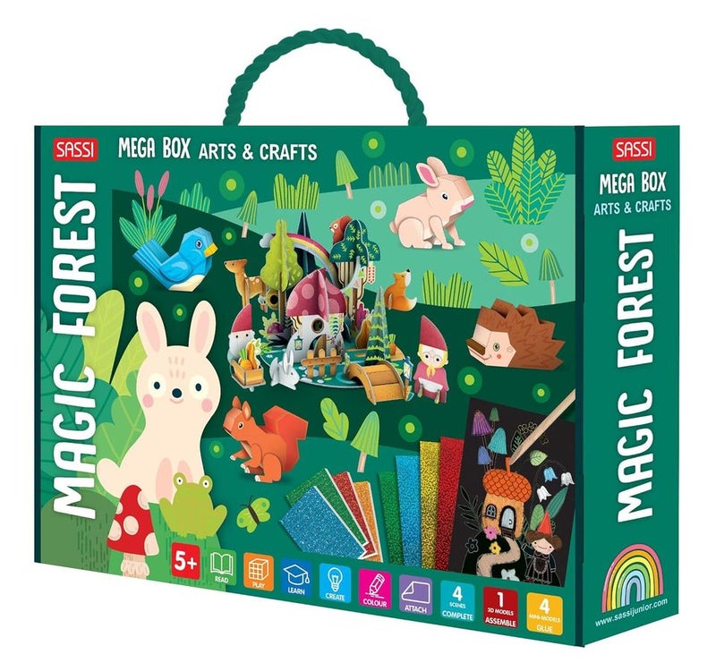 SASSI MEGA BOX ARTS & CRAFTS - MAGIC FOREST
