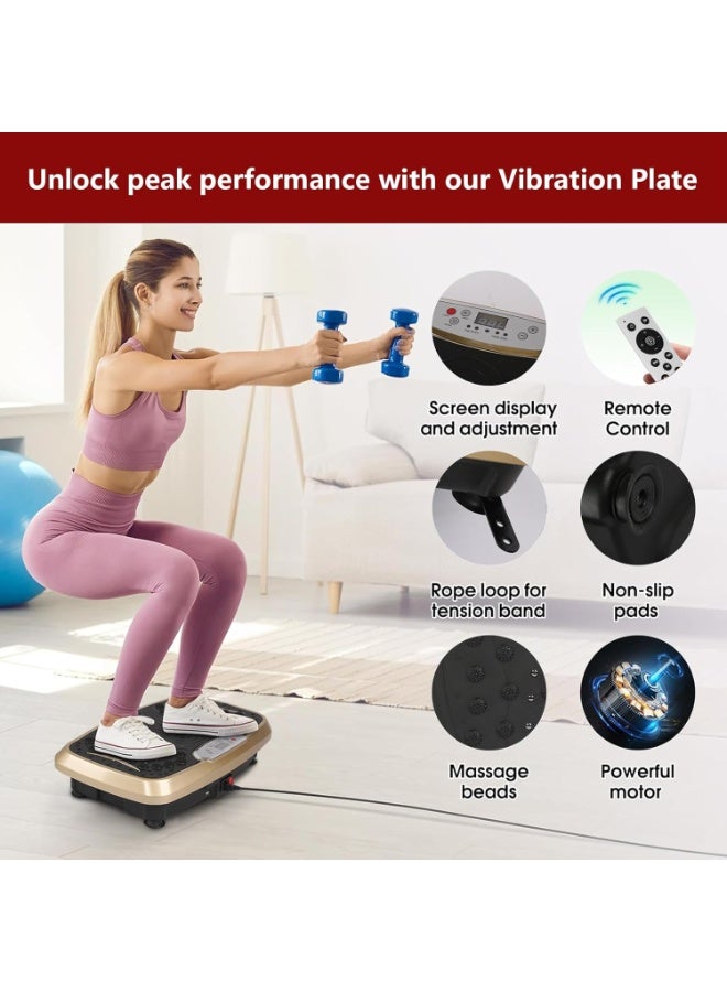 DubaiGallery Bluetooth Whole Body Weight Loss Vibration Platform Machine - Image 3