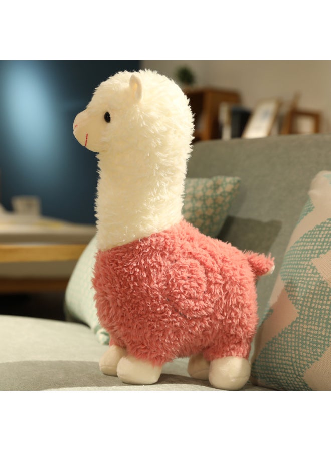 Weltston Plush Toy, Baby Doll, Hugging Pillow, Decorative Stuffed Animal, Children's Birthday Gift For Girls, Alpaca Doll, 55cm - Image 1