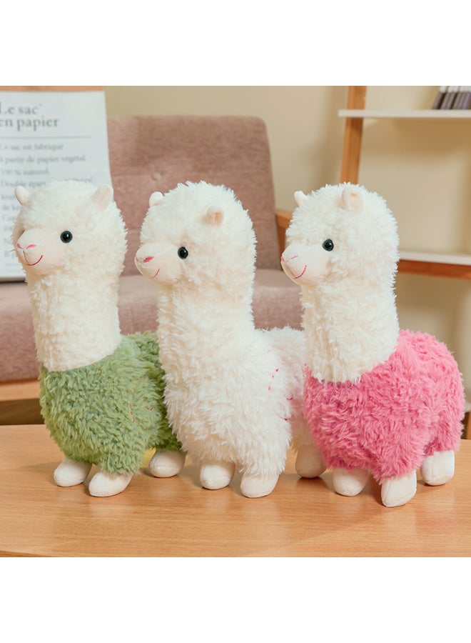 Weltston Plush Toy, Baby Doll, Hugging Pillow, Decorative Stuffed Animal, Children's Birthday Gift For Girls, Alpaca Doll, 55cm - Image 3