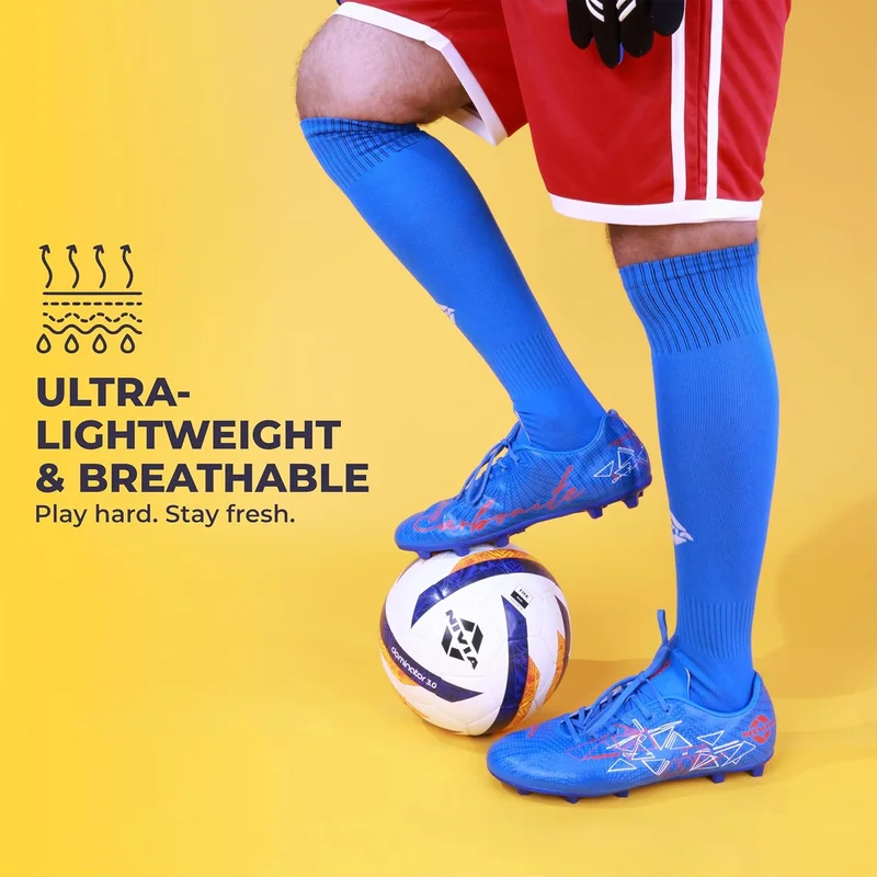 نيفيا Nivia Ashtang 2.0 Football Stockings - Blue