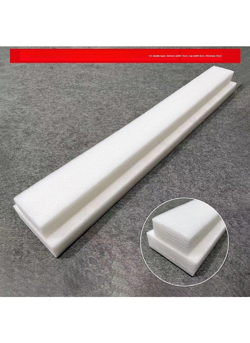 Generic 1 x 5 pcs Wedding Floral Foam Board High Density EPE 1 creamy-white Double layer (flower row Board) strong stereoscopic impression 
