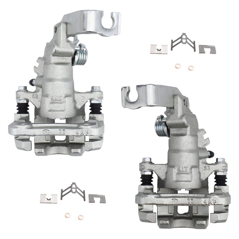 MAYASAF 19B2068 19B2069 Rear Disc Brake Caliper Both Side Caliper Assembly Fit 19982007 Honda Accord 20042008 Acura TSX Base