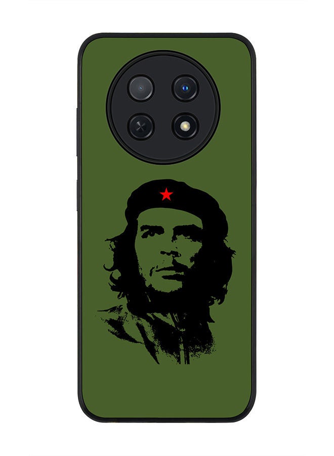 Stylizedd Rugged Black edge case for Huawei Nova Y91 4G  Huawei Enjoy 60X, Slim fit Soft Case Flexible Rubber Edges Anti Drop TPU Gel Thin Cover -  Che Guevara - Image 1