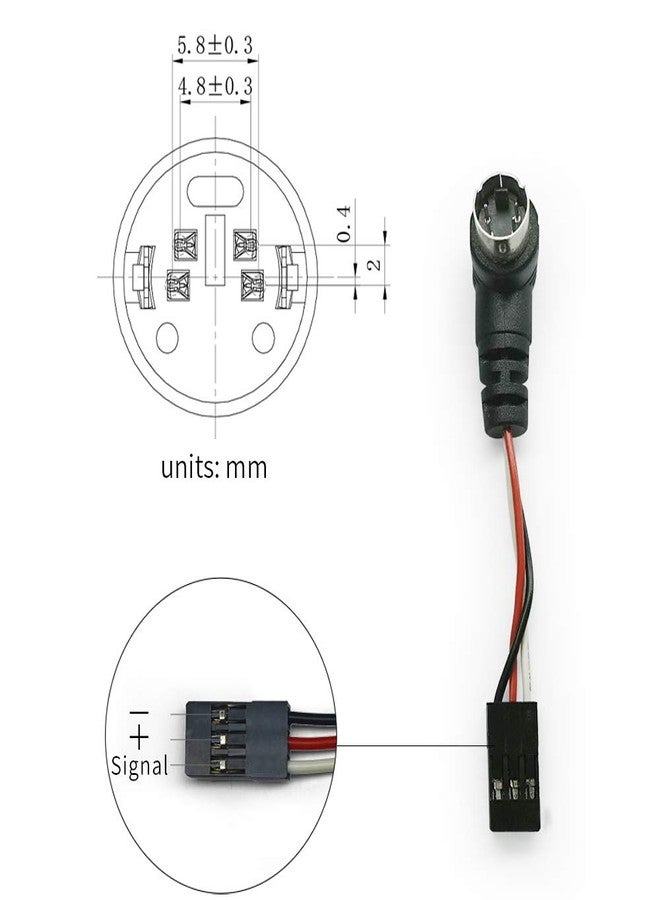 Radiolink Wireless Trainer System RC Radio Controller PPM Trainer Cord Cable for Airplane Flight Training Works with AT9S/AT9S Pro/AT10/AT10II/T8FB/T8S - Image 2