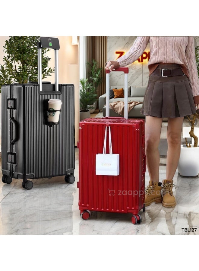 ZAAPPY Aluminum Frame 24 Inch (20-25kg) - with USB Port, Bottle & Phone Holder - Image 3