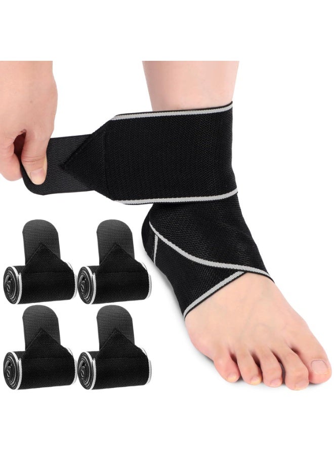 Bukela Adjustable Ankle Braces And Compression Bands - Support For Sprains Movement And Stability - Image 1
