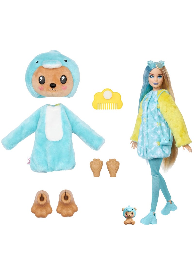 Barbie Cutie Reveal Costume Doll - Teddy in Dolphin - Image 2