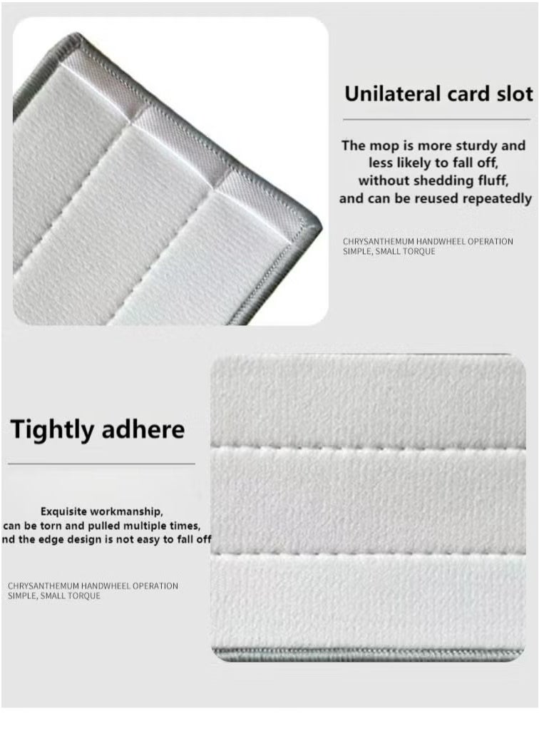 4-Piece Microfiber Spray Mop Replacement Head Set  - Image 5