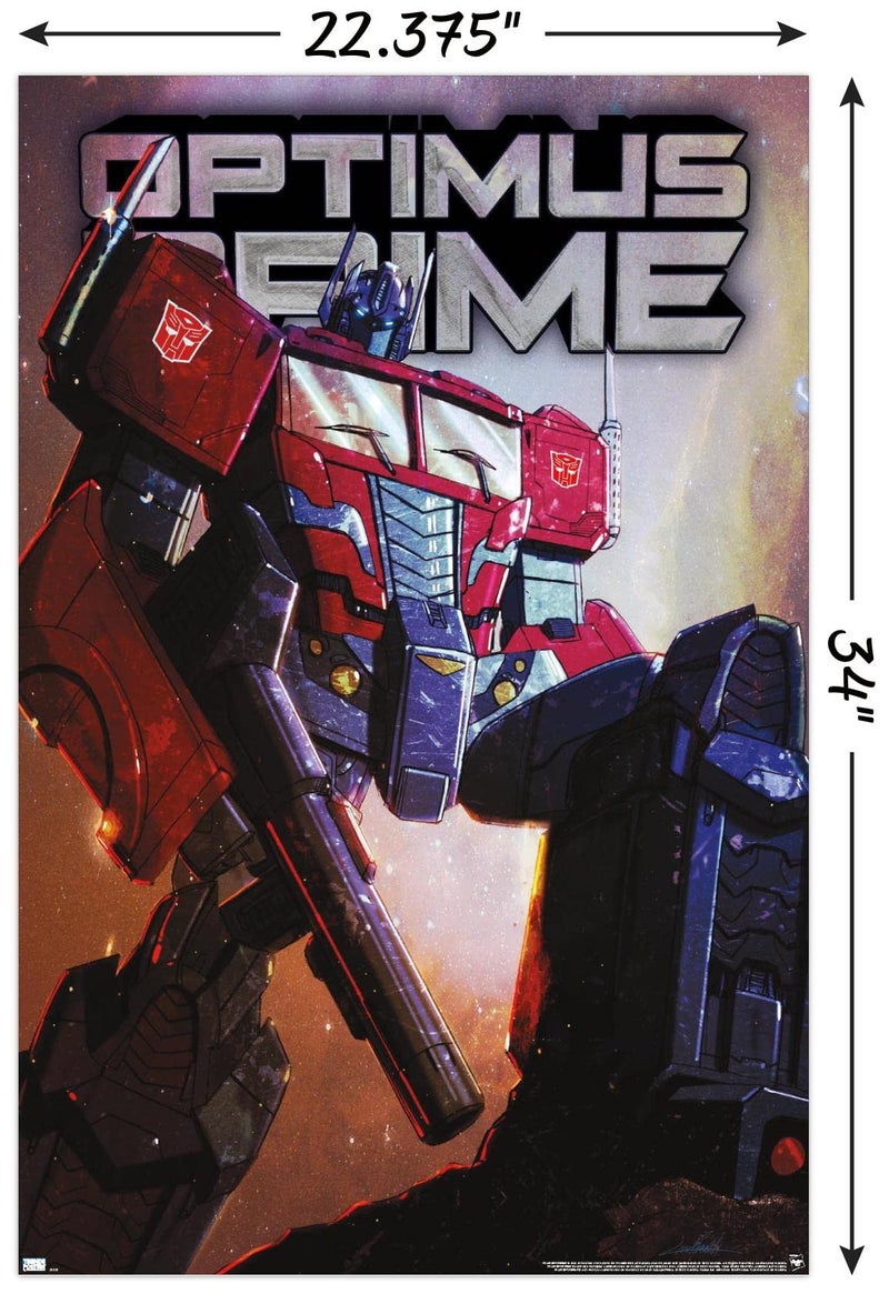 Trends International Hasbro Transformers - Optimus Prime Wall Poster, 34L" x 22.4W", Unframed Version - Image 3