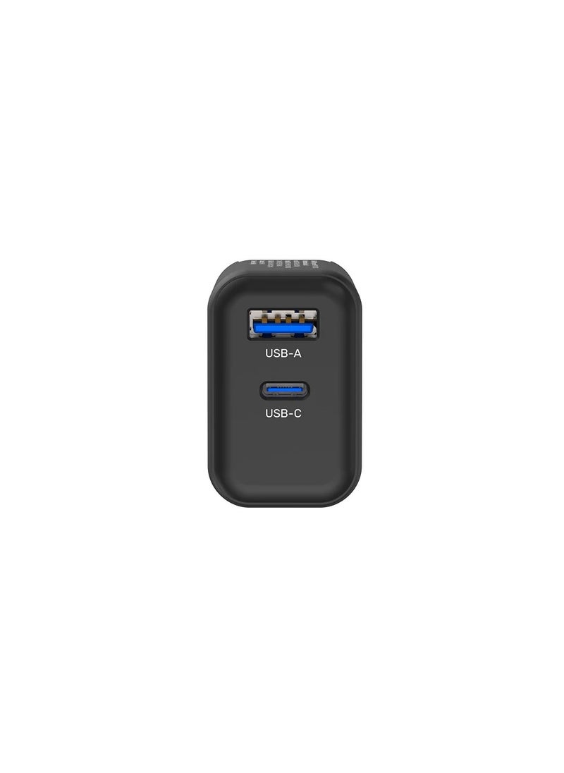 Unitek P1119A GaN Universal Wall Charger with Dual-Port PD 3.0 (35W) & QC 3.0 (18W).