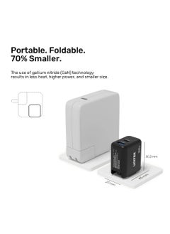 UNITEK Unitek P1119A GaN Universal Wall Charger with Dual-Port PD 3.0 (35W) & QC 3.0 (18W).  - Image 2