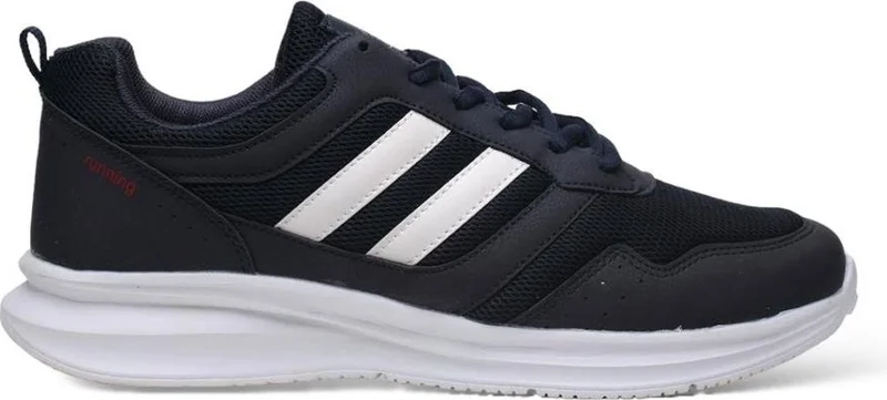 Liger Men's Lightweight Comfortable Faylon Sole Sneakers Navy Blue White