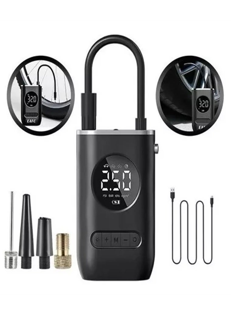 Car Air Pump 150PSI Cordless Air Compressor Portable Electric Tire Inflator with Auto-Off Function for Car Motorcycle Tires Balls - Image 1