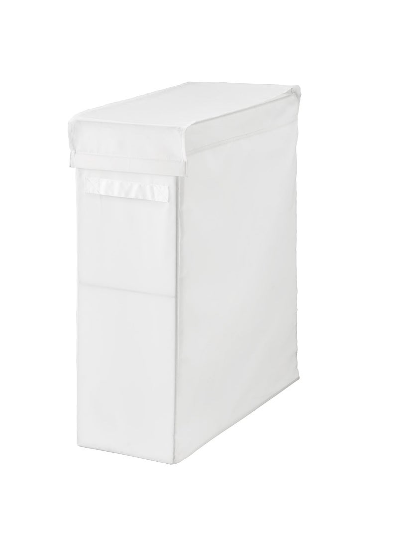 Laundry Bag With Stand, White, 80 L