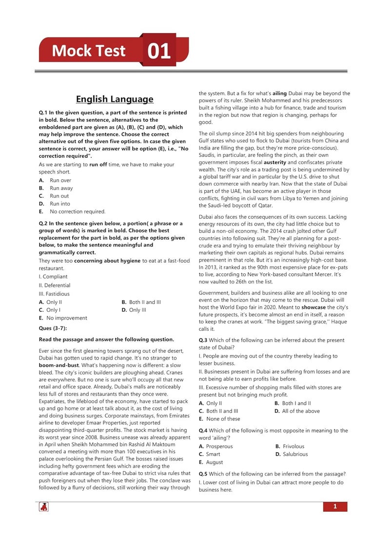 Punjab and Sind Bank PO Prelims (IBPS CRP PO/MT XIII) Book 2024 (English Edition) - 8 Full Length Mock Tests and 9 Sectional Tests (1100 Solved Questions) with Free Access to Online Tests  - Image 5