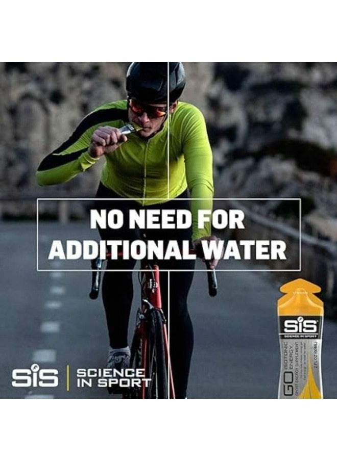 Science in Sport - GO Isotonic Energy Gels Running Gels With 22g Carbohydrates Low Sugar Variety Pack Of Assorted Flavours 60ml Per Serving 7 Pack - Image 1