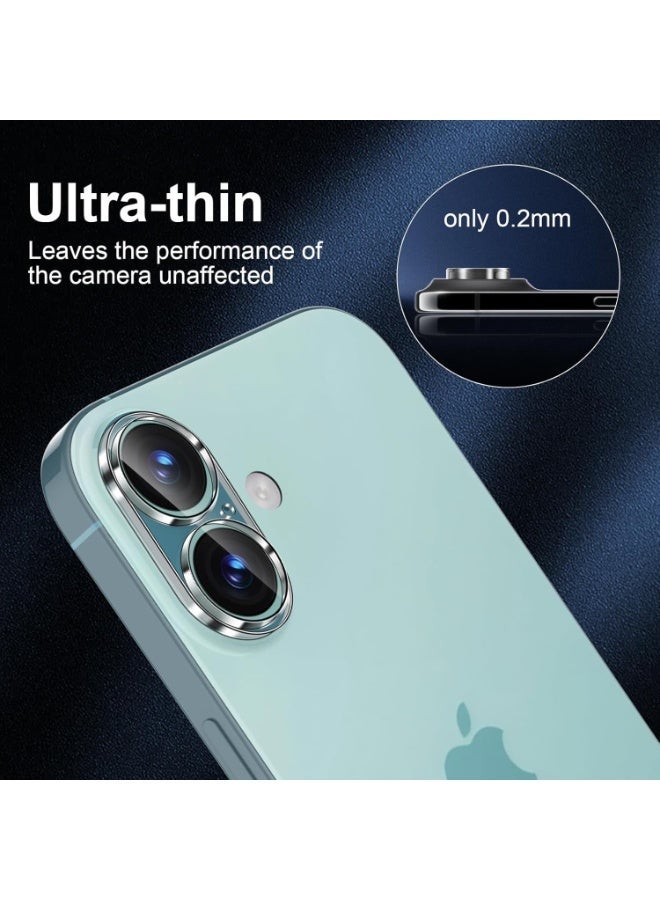 Camera Lens Protector Ultra HD Tempered Glass Camera Lens Protection Cover Case Friendly Scratch-Resistant Night Shooting Mode For iPhone 17 6.3-Inch (Transparent) - Image 5
