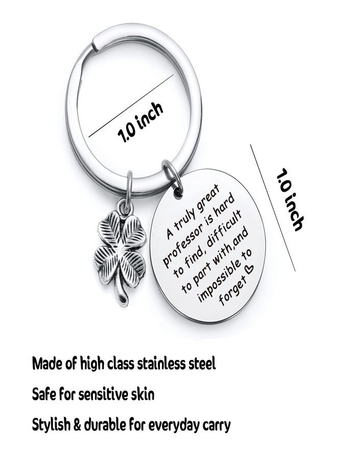 Nothers RSZOTW Professor Appreciation Keychain - Teacher's Day Jewelry For Teacher Mentor Gifts, Going Away Gifts For Coworker Jewelry - Professor Retirement Keychain - Image 2