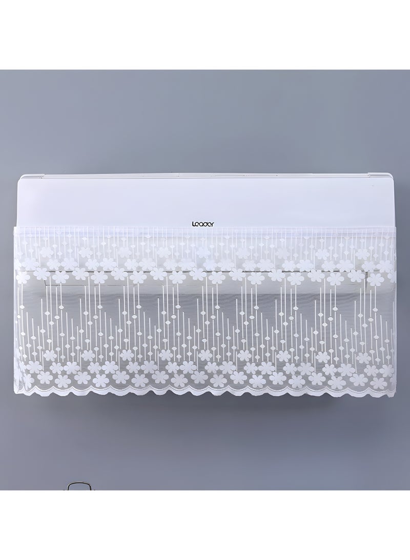 BIG MAX Universal AC Deflector & Dust Cover (40x100cm) - Blocks Cold Air, Prevents AC Sickness - Easy Velcro Install & Cleaning - Image 3