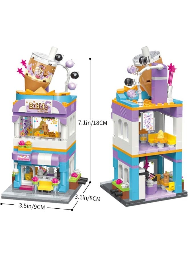 QMAN Bubble Tea House Building Block Toy (302 Pieces) - pzsku/Z15B2731780D088AEB580Z/45/_/1720358761/0fb75454-2748-4c4f-87b5-605cc05f1f24