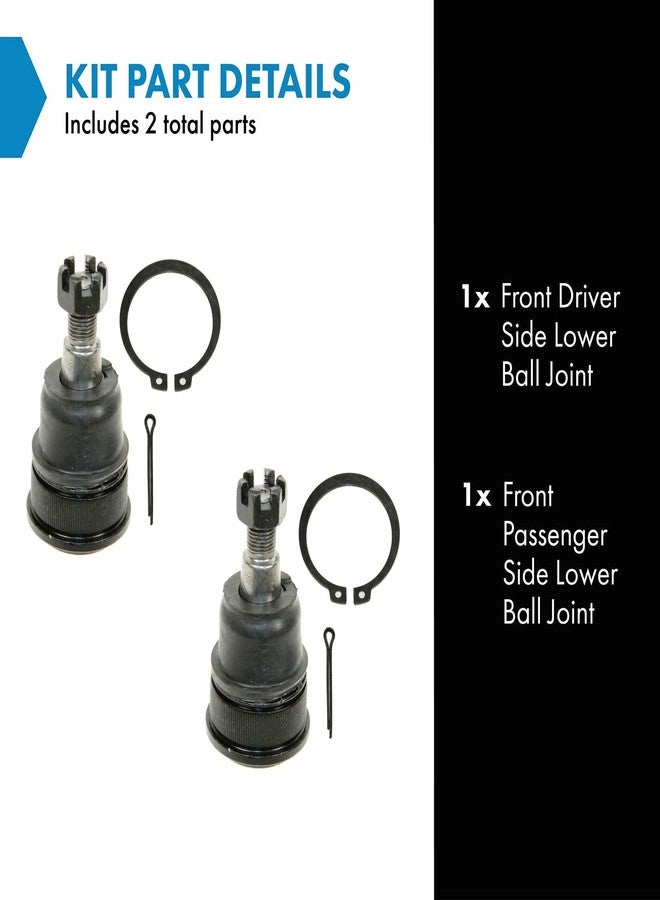 تي آر كيو مفصل كروي أمامي سفلي من TRQ، يسار ويمين، طقم من قطعتين لهوندا CR-V - Image 2