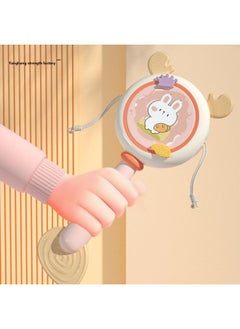 Generic Baby Rattle Can Bite Newborn 8 Hand Rattle Silicone Rattle Puzzle Baby Children's Early Education Toys-Color:[blue Bear Rattle] + Sweetheart Zhuanle  - Image 5