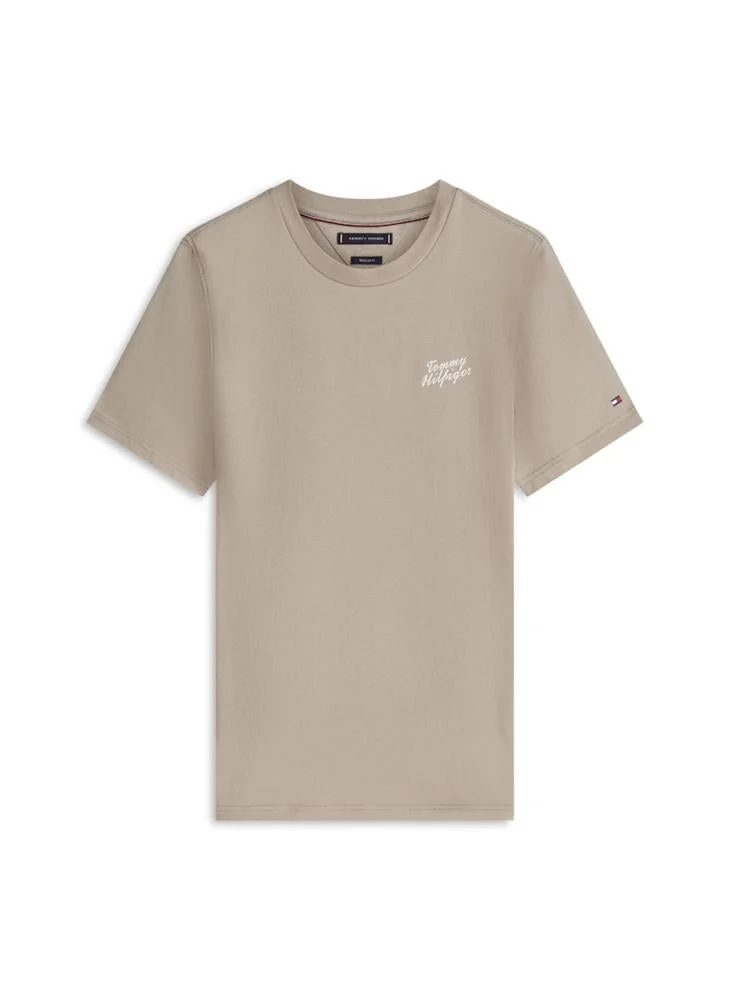 TOMMY HILFIGER  Back Photo Print Jersey T-Shirt for Men | Best Price UAE