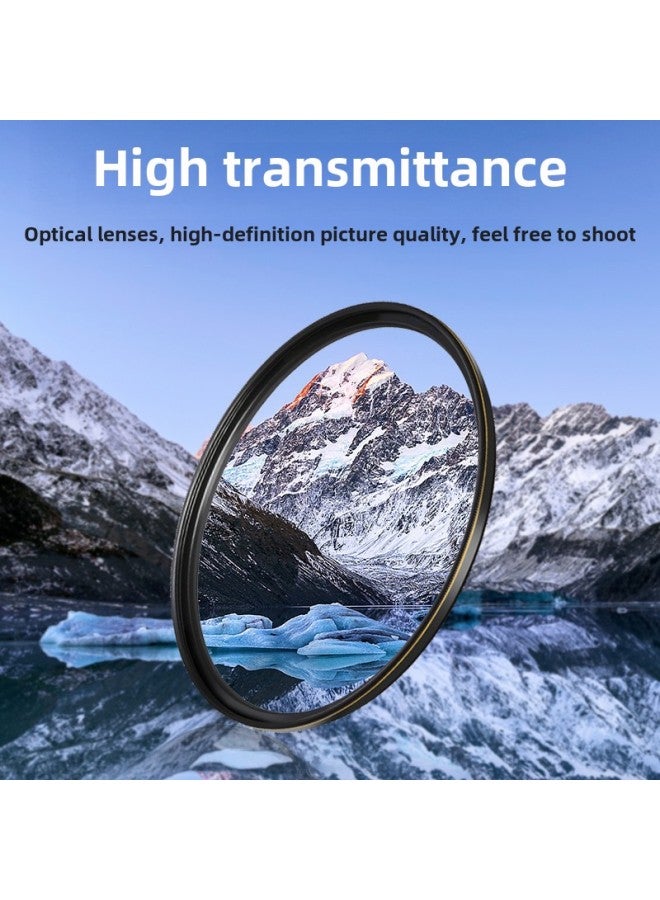UV Mirror 40.5/46/49/52/55/58/62/72/82/86/95/105 67mm 77mm Micro SLR-Color:Uv Mirror (black Frame) 52mm  - Image 4