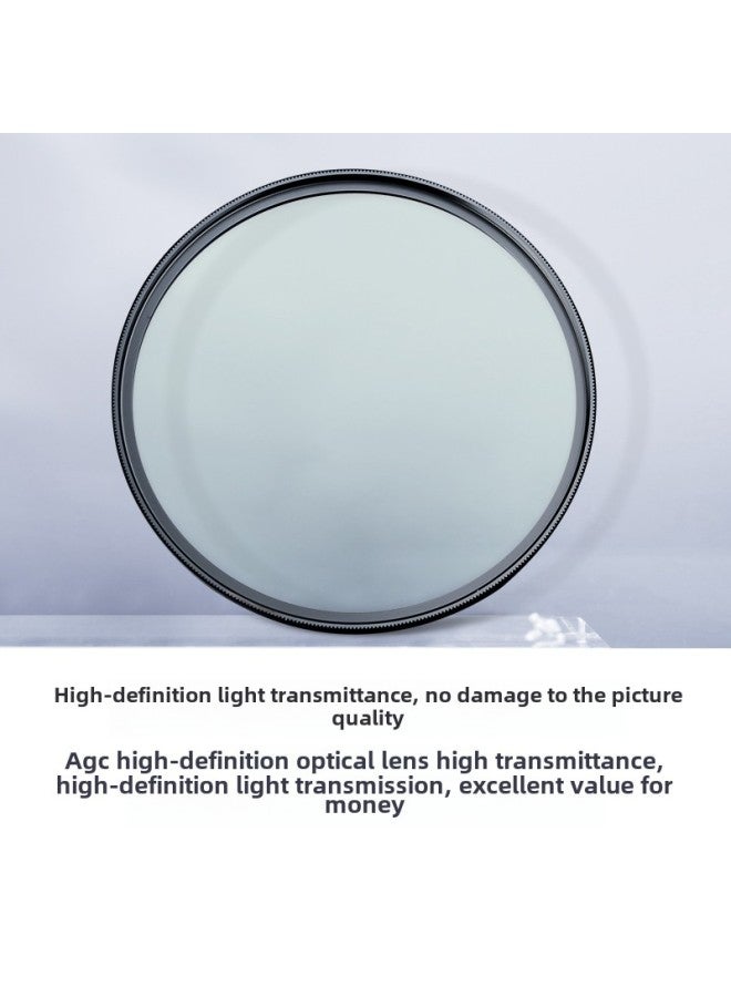 UV Mirror 40.5/46/49/52/55/58/62/72/82/86/95/105 67mm 77mm Micro SLR-Color:Uv Mirror (black Frame) 52mm  - Image 2