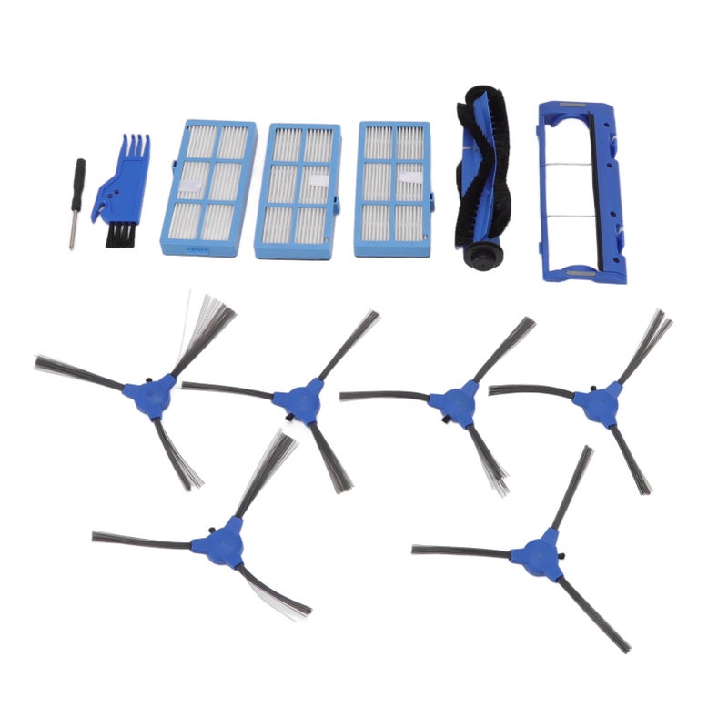Main Brush Side Brush Filter Kit Vacuum Cleaner Accessories for Bagotte BG600 Vacuum Cleaner Replacement Part - Image 3
