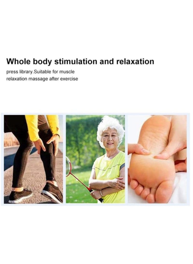 ارواق بكرات تدليك القدم، بكرات استرخاء العضلات للنساء والرجال، ملحقات مدلك العضلات، وردي - Image 4