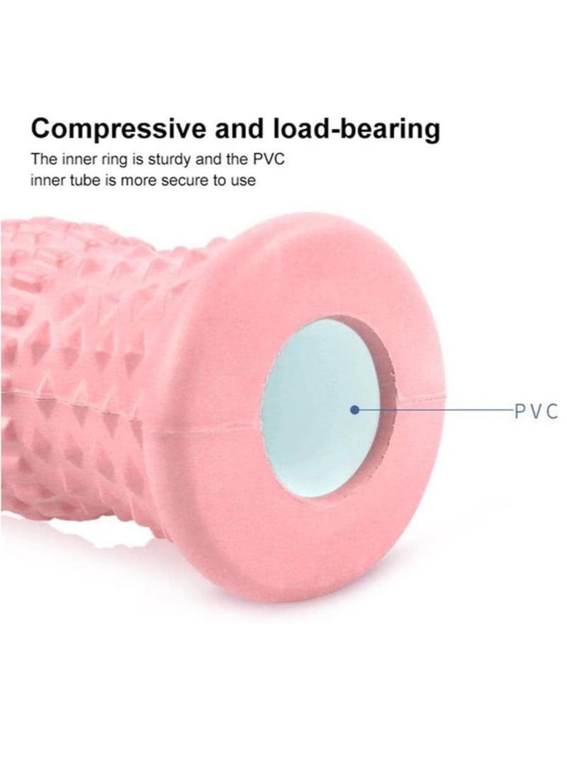 ارواق بكرات تدليك القدم، بكرات استرخاء العضلات للنساء والرجال، ملحقات مدلك العضلات، وردي - Image 5