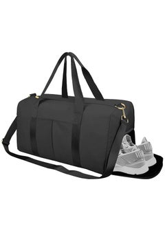 MahMir Gym Bag with Shoes Compartment, Sports Bag with Waterproof Pocket for Wet Towels, Travel Duffel Bag for Men and Women by MahMir (Magenta))  - Image 2