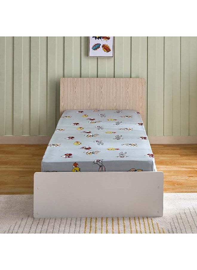 Home Box Looney Tunes Single Fitted Sheet 200 x 25 x 90 cm  - Image 2