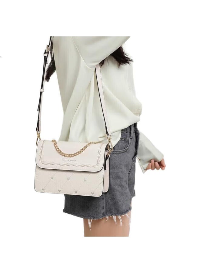 Viney Leather Handbag, Women'S Stylish Crossbody Small Square Bag, Luxury Shoulder Bag, Birthday Gift For Girlfriend, Qixi Festival Gift - Image 1