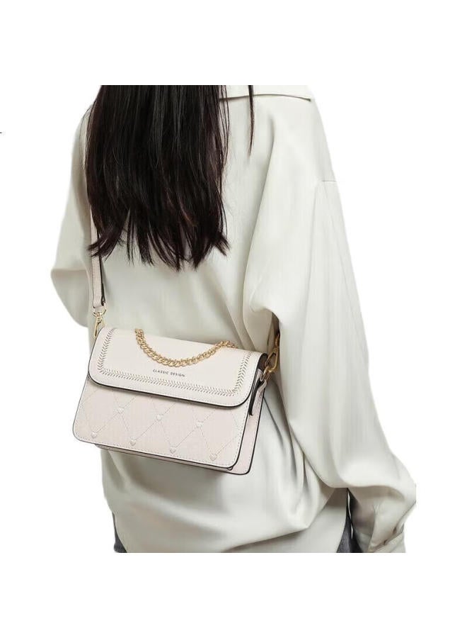 Viney Leather Handbag, Women'S Stylish Crossbody Small Square Bag, Luxury Shoulder Bag, Birthday Gift For Girlfriend, Qixi Festival Gift - Image 2