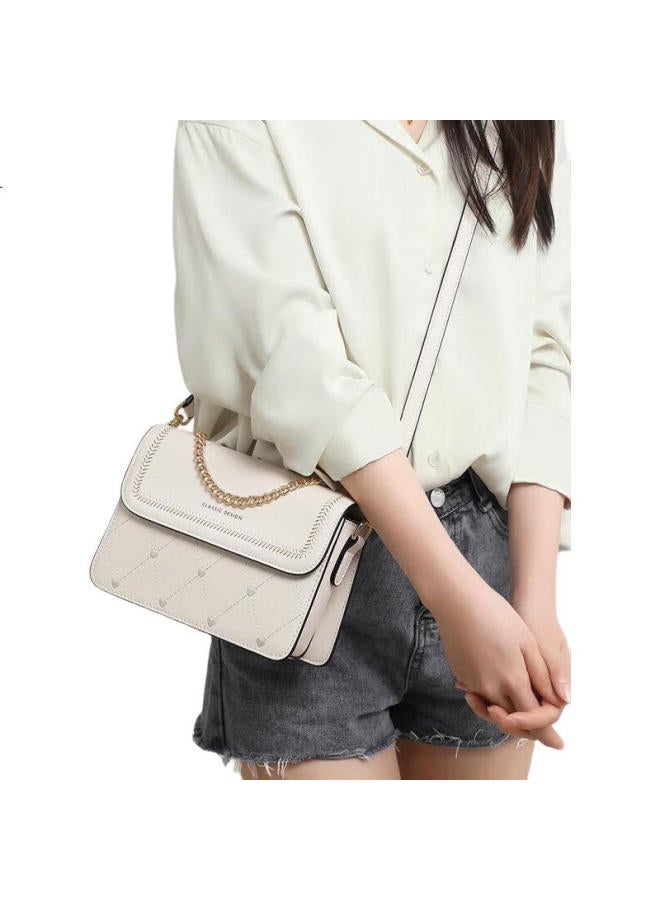 Viney Leather Handbag, Women'S Stylish Crossbody Small Square Bag, Luxury Shoulder Bag, Birthday Gift For Girlfriend, Qixi Festival Gift - Image 3