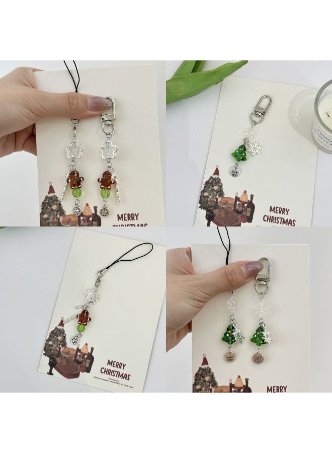 NIBEMINENT Phone Charm/ Chain Strap for Women Girls,Cute Cartoon Cell Phone Case Lanyard Wrist Strap - Image 2