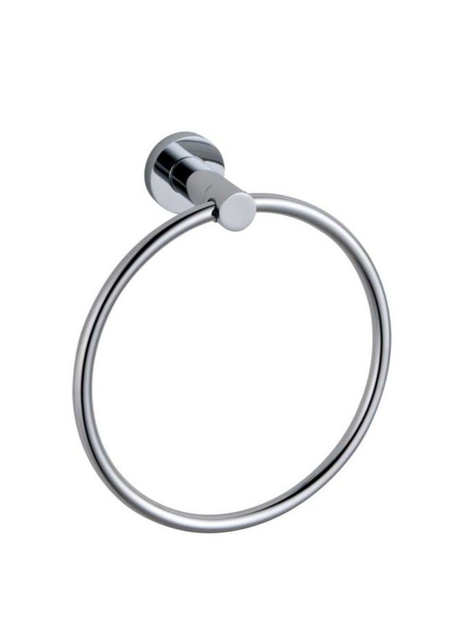 Casa Milano Kiara Towel Ring Chrome  - Image 1