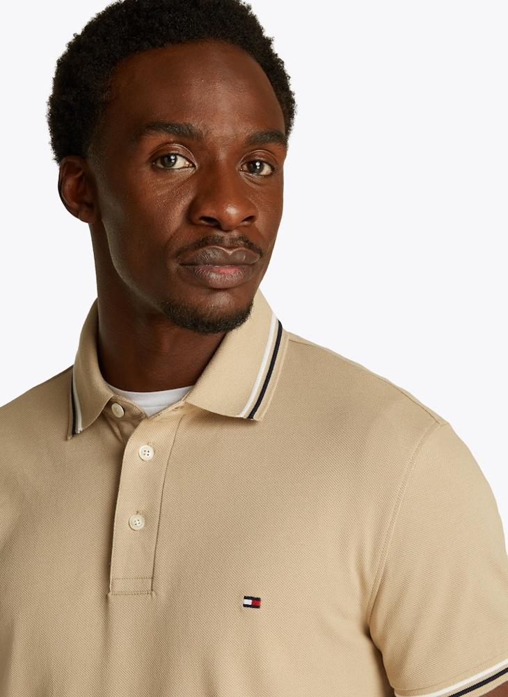 TOMMY HILFIGER Slim Tipped Polo  - Image 3