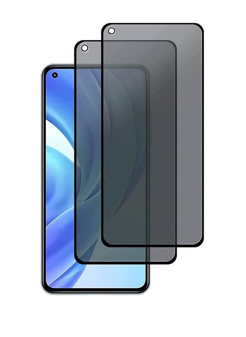 we3 2 Piece Tempered Glass Screen Protector Anti-Spy Privacy Designed For OPPO A73 5G Full Screen Coverage And Bubble Free - Image 1