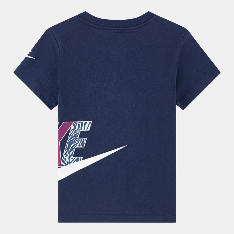 Nike Blue Kids' Wild Warmth Graphics T-Shirt  | Best Price UAE