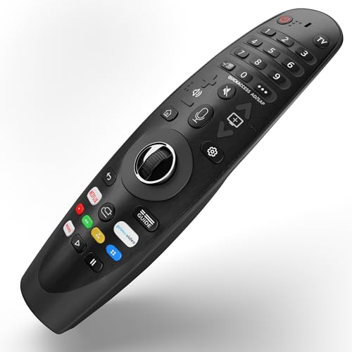 ZdalaMit Voice Magic Remote AKB75855501 for LG Smart TV Magic Remote Replacement AN-MR20GA MR19BA MR18BA MR650A, with Pointer Function/Hotkeys Such as NetfIix/Primo-Video/Movie - Image 1
