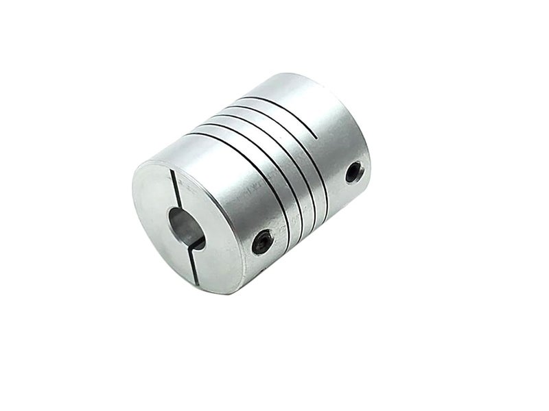 Yodaoke 8x12.7mm 1/2" Flexible Shaft Coupling Stepper Motor Coupler D25 L30 - Image 2