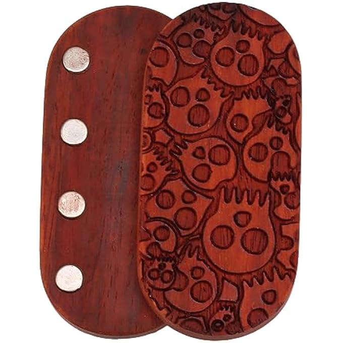 Cryfokt Decompression Toy, Exquisite Workmanship Finger Stress Relief Slider Relaxing Wood for Office for Youth (#2) - Image 2