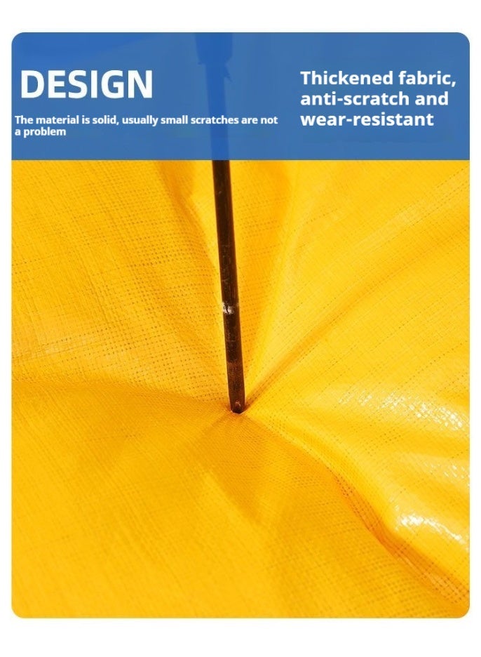 أكياس نقل كبيرة السعة، قطعة واحدة 250 لتر سلال تخزين مقاومة للماء مع رباط شد، للملابس والمزيد، مثالية لتنظيم المنزل والانتقال - Image 4