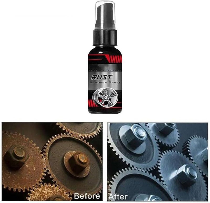 Fast Acting Rust Remover Spray 30Ml For Automotive Metal Wheels Hardware - Image 4